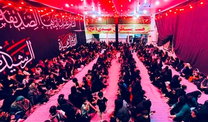 حضور پرشور عزاداران حسینی در بروجن