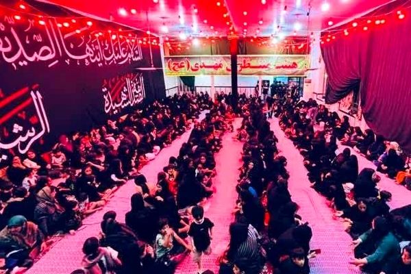 حضور پرشور عزاداران حسینی در بروجن