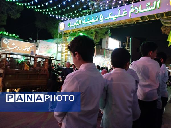 موکب‌های شادی در سطح شهرستان کاشمر 