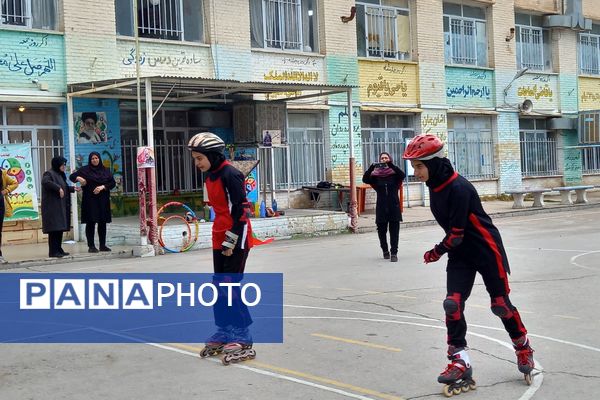 المپیاد ورزشی درون مدرسه‌ای در دبیرستان شاهد فیض ناحیه ۳ شیراز