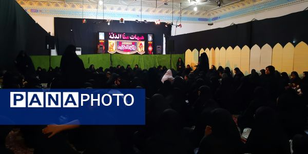 مراسم عزاداری و سینه زنی شب اربعین در هیأت انصار المهدی کاشمر