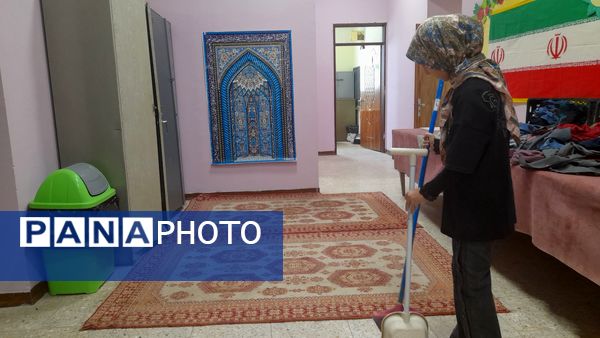  بازگشایی مدارس دردبستان دخترانه شهید نصرآبادی فیض آباد نیشابور