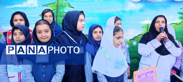 آیین افتتاحیه سفیران سلامت در مدرسه شهید خاقانی شهرستان شیروان