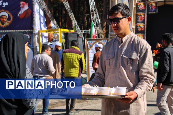 خدمت در مسیر «طریق‌الشهدا» در سالگرد حاج قاسم