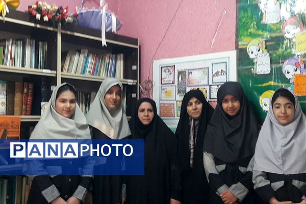 هفته کتاب و کتابخوانی در مدارس ناحیه دو شهرری 