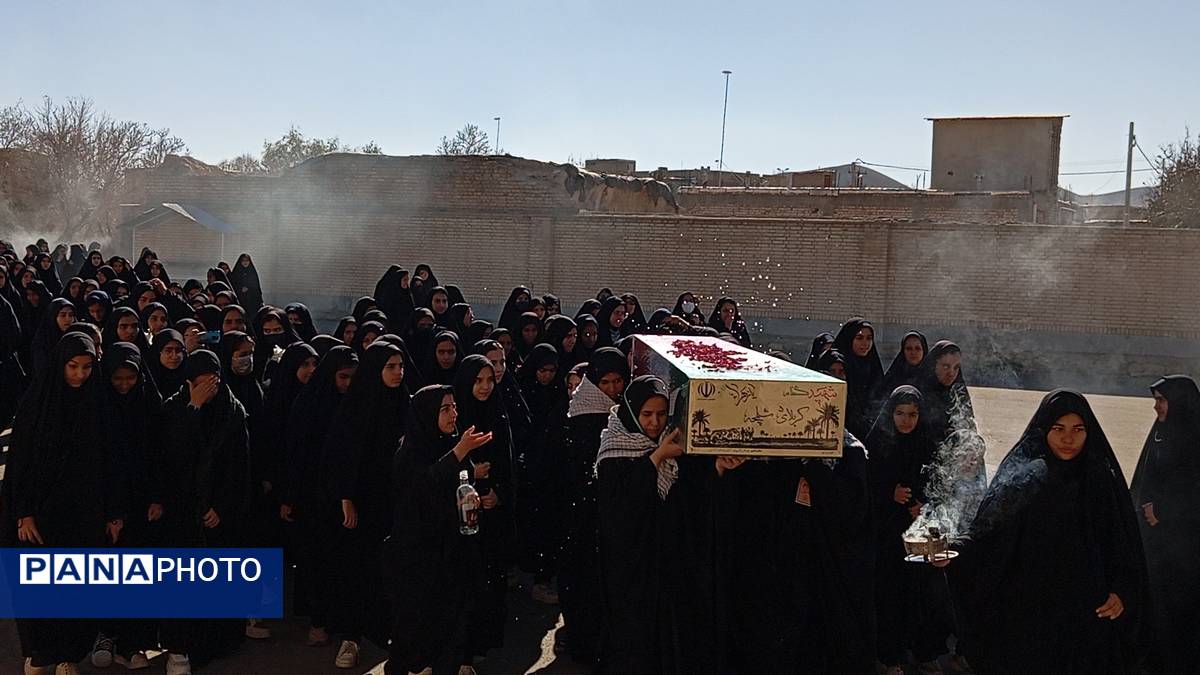 یاد شهید گمنام، چراغ راه دانش‌آموزان وردنجانی 