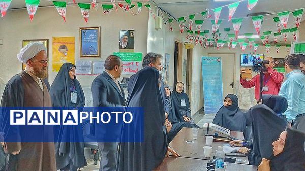 حضور پرشور مردم‌ اشتهارد برای دومین بار در پای صندوق‌های رأی