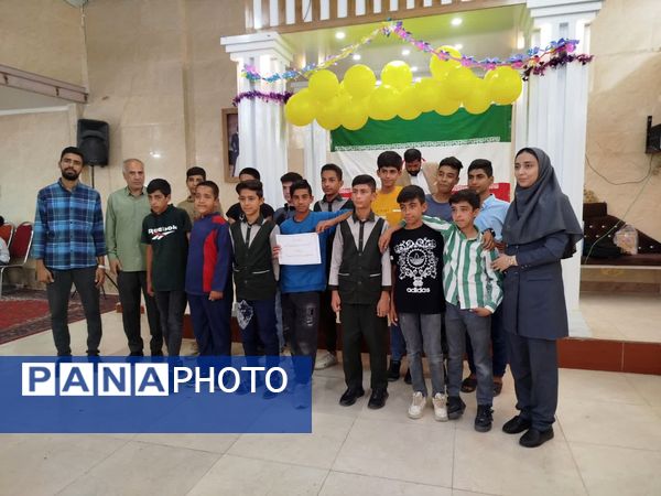جشن فارغ‌التحصیلی  دانش‌آموزان پایه ششم دبستان شهید پسندیده  فدافن