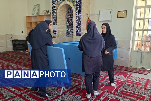 از خانه تکانی نمازخانه مدرسه تا رسیدن به اوج معنویت و نشاط 