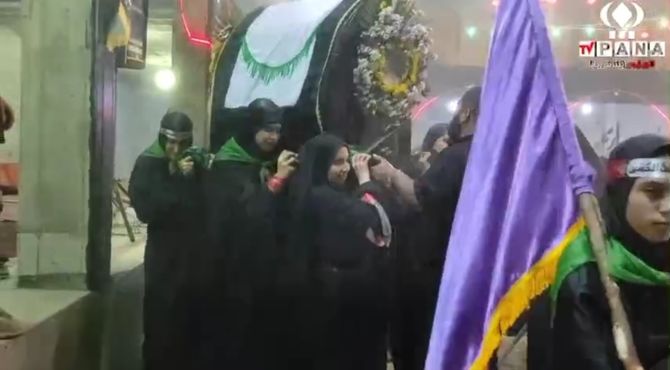 برگزاری همایش دختران آفتاب در حسینیه فاطمه الزهرا (س) منطقه امامزاده بادرود