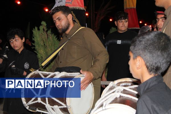 تئاتر دلدادگی در مکان سلسله الذهب نیشابور در شب هفتم محرم 