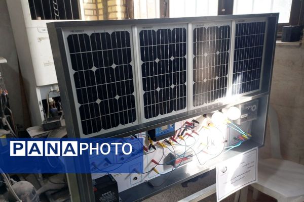 نمایشگاه دستاوردهای دانش‌آموزان هنرستان فنی حرفه‌ای‌ رباط‌کریم