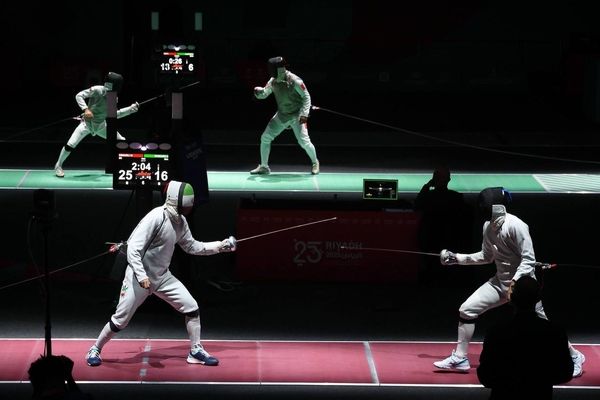 بازی‌های کشورهای اسلامی - ریاض؛ صعود تیم شمشیربازی اپه ایران به مرحله یک چهارم نهایی 