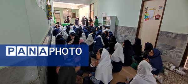 مراسم عزاداری شهادت حضرت فاطمه زهرا(س) در مدرسه شهید خاقانی شیروان