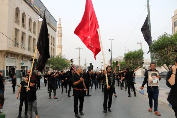 روز عاشورا در بندرخمیر