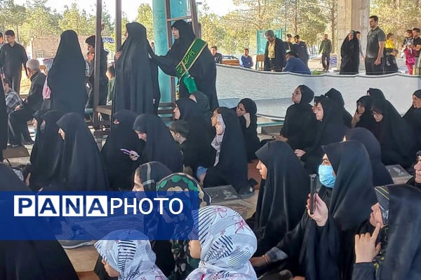 برگزاری اولین سالگرد شهادت شهید دهه هشتادی مدافع امنیت 