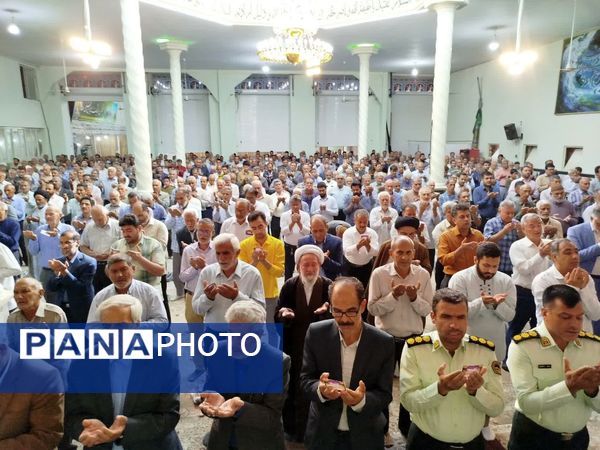 نماز باشکوه عید سعید قربان در شهرستان کاشمر 