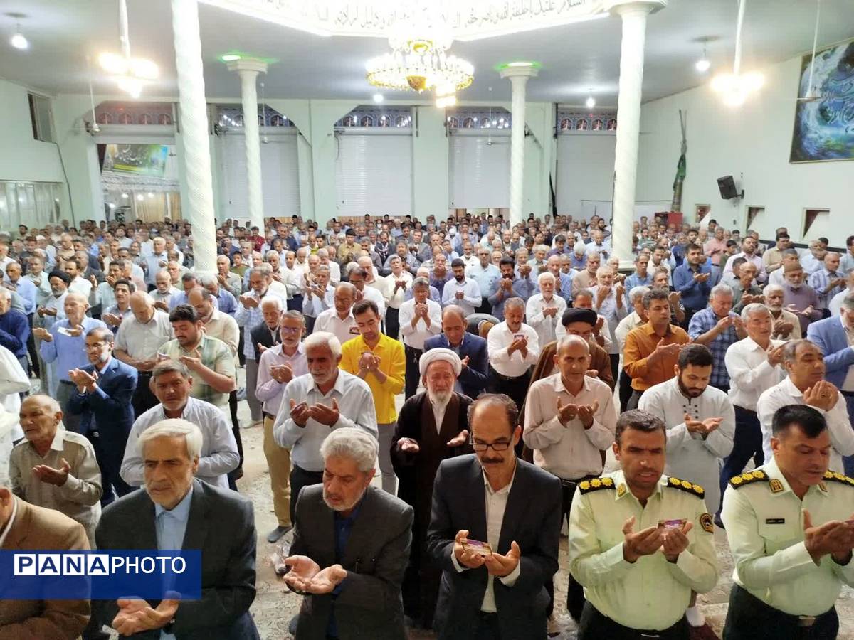 نماز باشکوه عید سعید قربان در شهرستان کاشمر