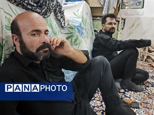 مراسم عزاداری و روضه خوانی عاشورا در شهر حسن آباد جرقویه
