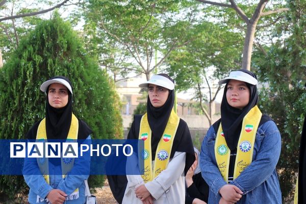 اردوی یک روزه بصیرت، مهارت، هویت ویژه پیشتازان سازمان دانش‌آموزی در سمنان