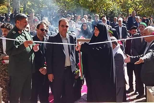  آیین افتتاحیه یادمان شهید دانش آموز اردوگاه باغرود نیشابور