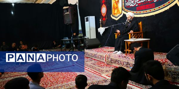 مراسم عزاداری و سینه زنی شب اربعین در هیأت انصار المهدی کاشمر