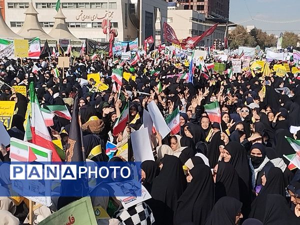 راهپیمایی 13آبان‌ در مشهدمقدس