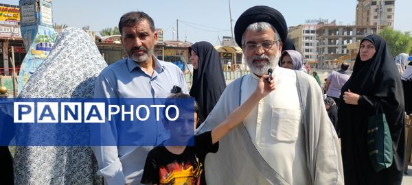 گزارش کوچکترین خبرنگار پانا از حال و هوای کربلای معلا 
