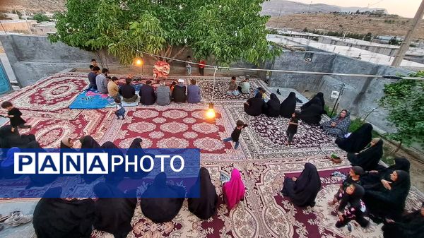 مراسم روضه‌های خانگی در شهرستان مارگون