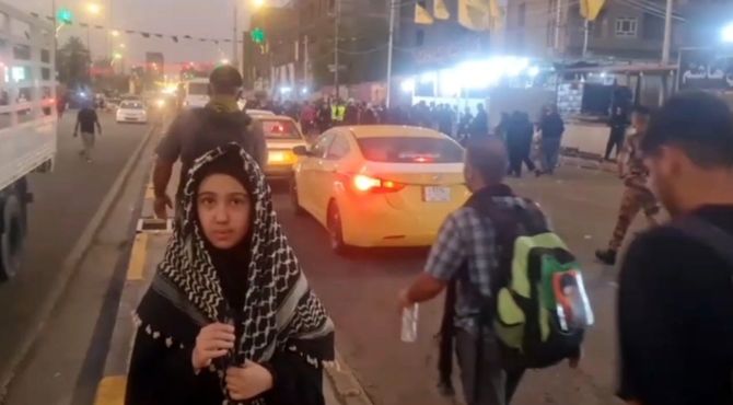 حس و حال دانش‌آموزخبرنگار پانا از نخستین نگاه به گنبد طلایی حرم سیدالشهدا(ع)