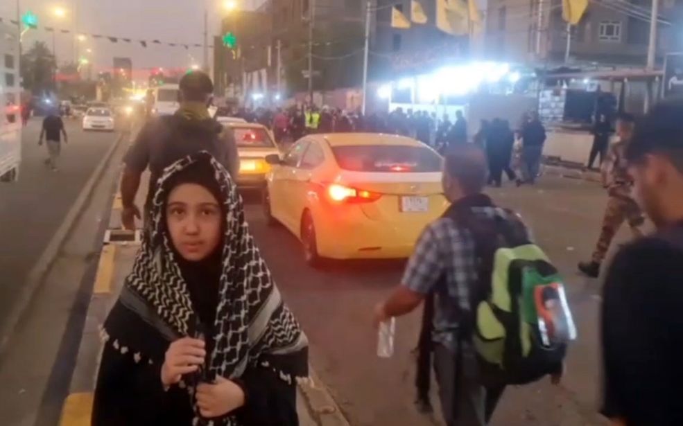 حس و حال دانش‌آموزخبرنگار پانا از نخستین نگاه به گنبد طلایی حرم سیدالشهدا(ع)