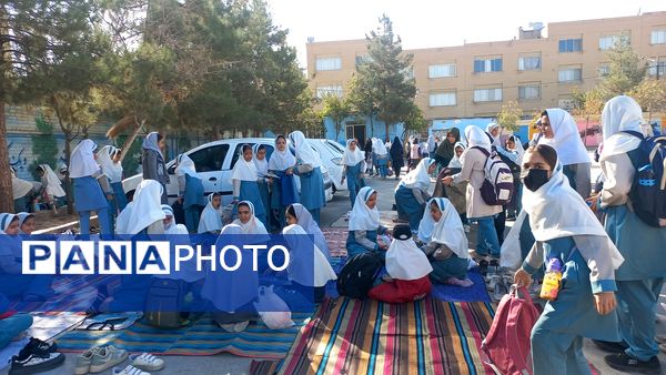 شادی و نشاط در روز جهانی کودک در دبستان لطیفه 