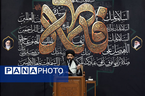 حرم کریمه اهل بیت در  شام شهادت حضرت زهرا(س)