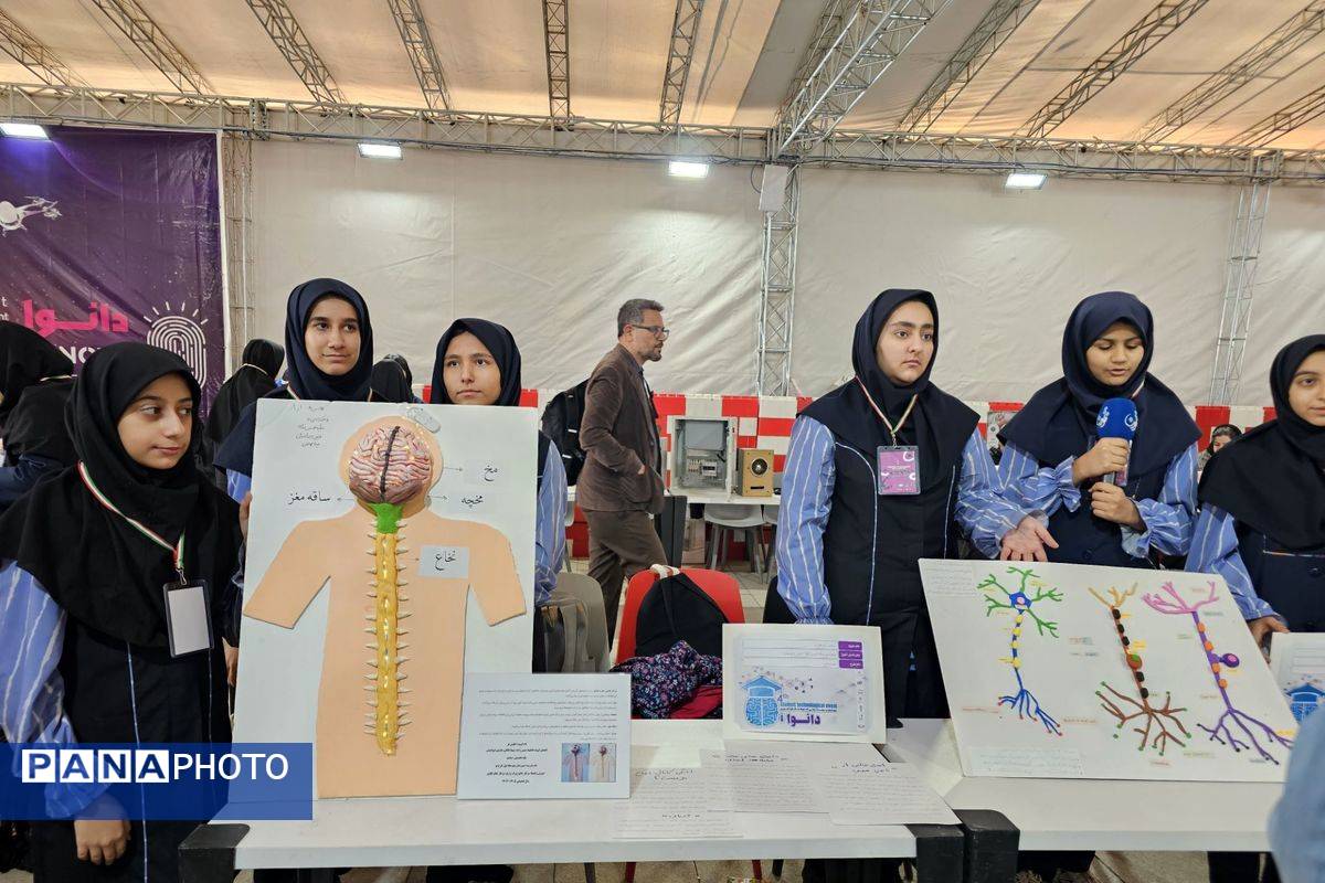اردوی علمی و فناوری دانش‌آموزان مقطع متوسطه اول دبیرستان خدیجه کبری پردیس