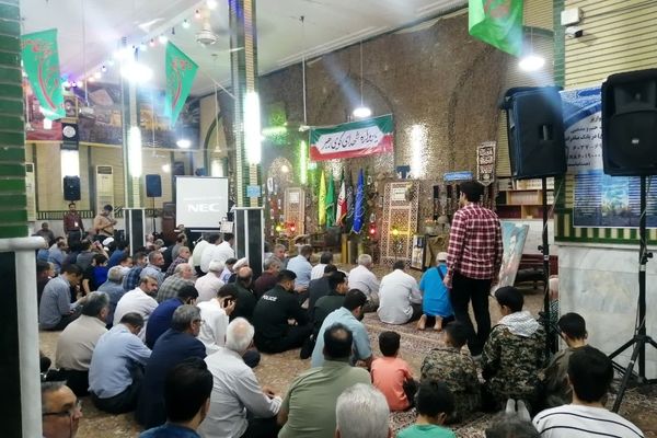 یادواره 50 شهید کوی رهبر قم برگزار شد