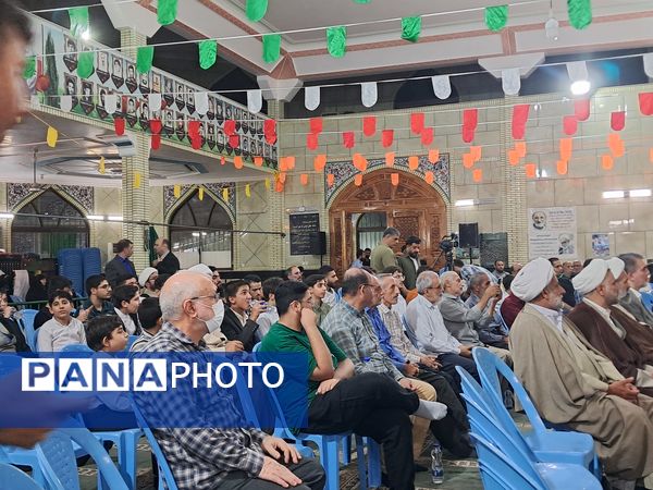 محفل با شکوه انس با قرآن کریم امت احمد اسوه مقاومت مسجد جامع قائمشهر