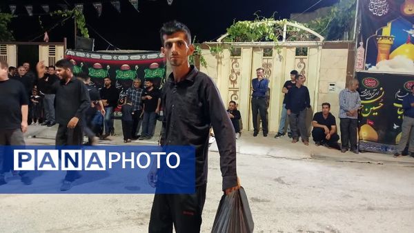 مراسم تاسوعای حسینی در شهرستان لنده