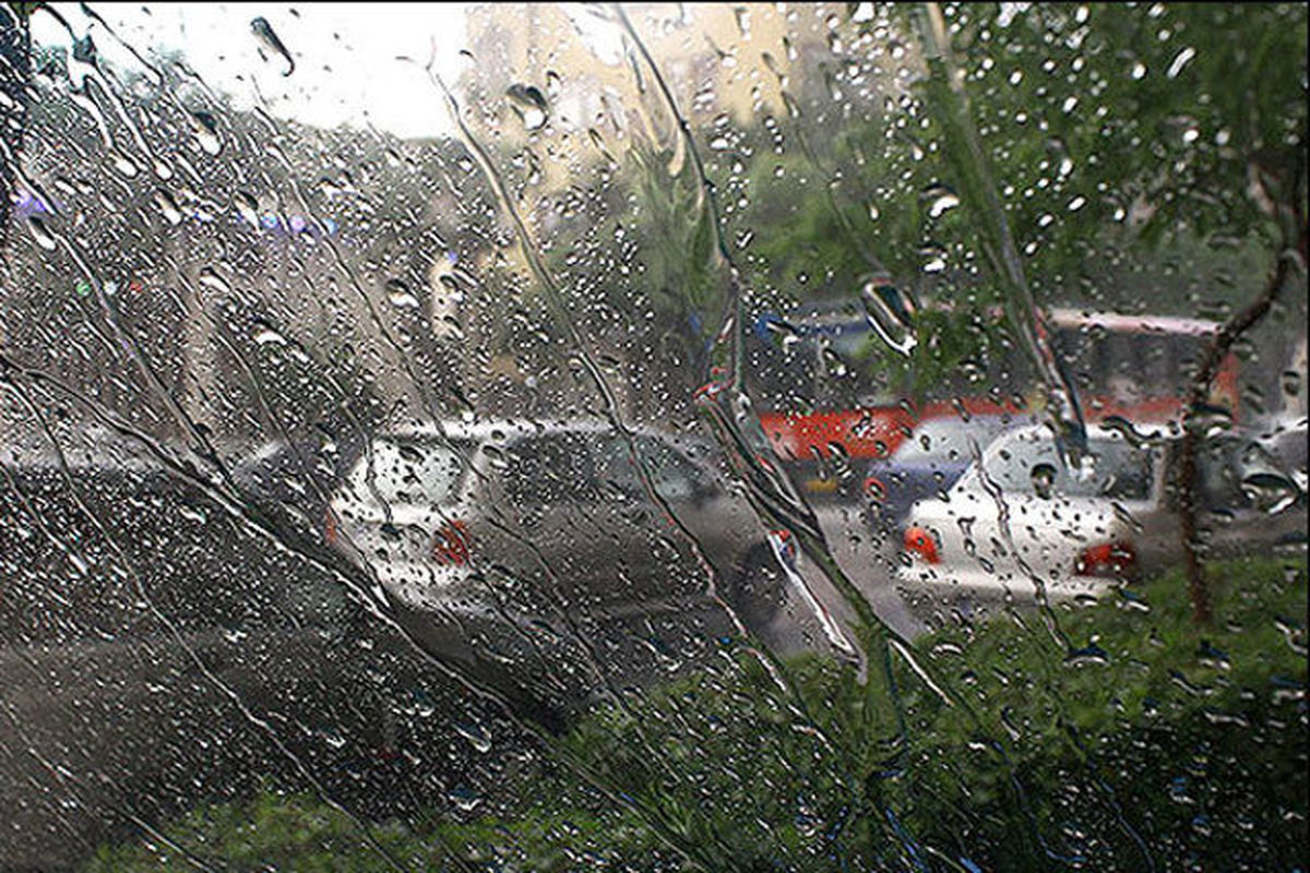 بارش باران در جاده‌های 3 استان کشور