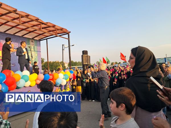 مهمانی پدرانه به‌مناسبت عید غدیر در قائمشهر