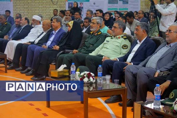 آیین زنگ مهر و بازگشایی مدارس در بندرعباس