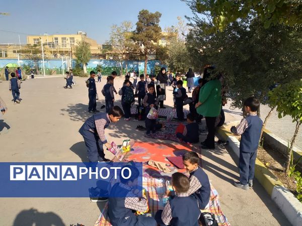 اردوی درون‌ مدرسه ای دبستان حضرت قاسم (ع) به مناسبت روز جهانی کودک 