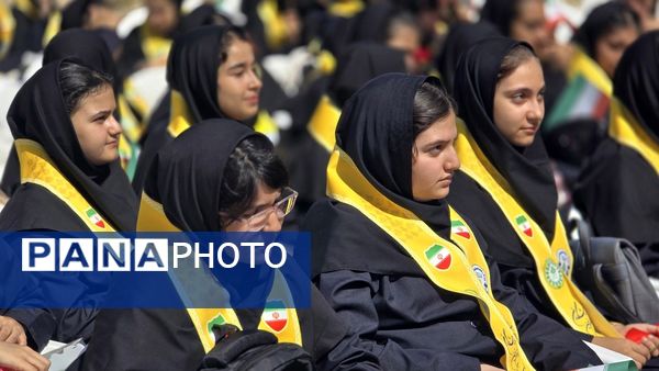 برگزاری جشن جوانه‌ها در مدرسه تمام سازمان تشکیلاتی اصغر سادت شهرستان نظرآباد 