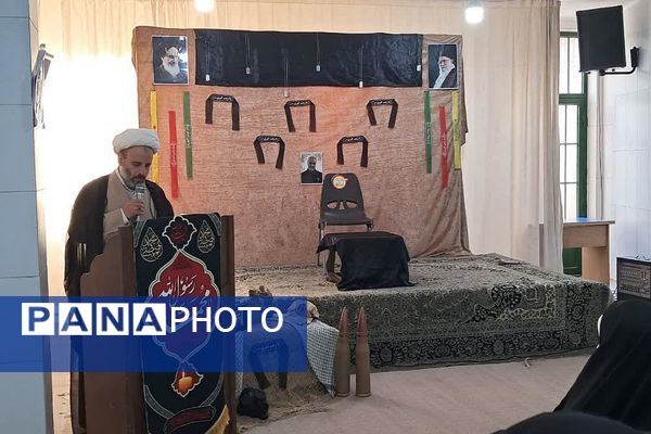 مراسم یاد بود شهدای خانم هشت سال دفاع مقدس در شهرستان رباط کریم