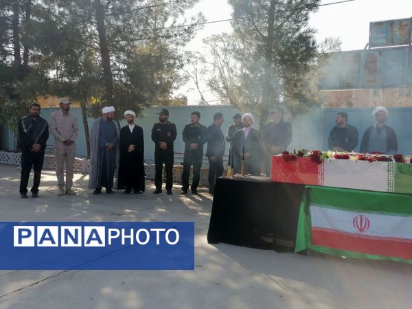 تشییع باشکوه شهید گمنام درسطح مدارس مه ولات