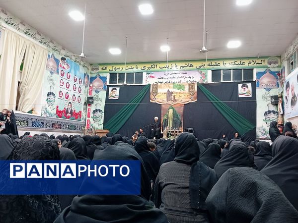 سومین شب عزاداری سیدالشهدا (ع) در فرح‌آباد کاشمر
