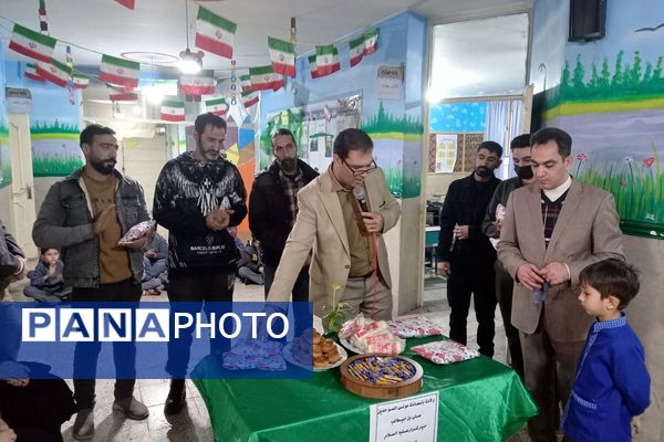  مراسم ولادت امیرالمومنین در دبستان هدایت ۲ شهرری