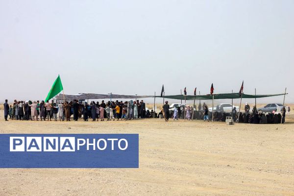 مراسم عاشورای حسینی در شهرستان قلعه‌گنج