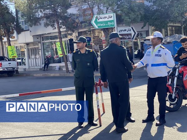 راهپیمایی عظیم ۱۳ آبان ماه، با حضور پرشور دانش‌آموزان ولایتمدار و مردم غیور و همیشه در صحنه مه‌ولات