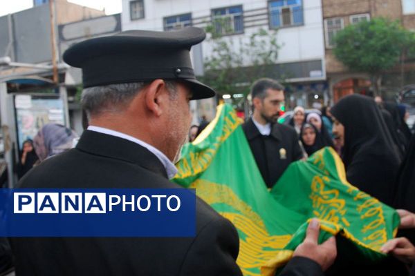 برگزاری مراسم دهه کرامت در شهر قیامدشت ری یک