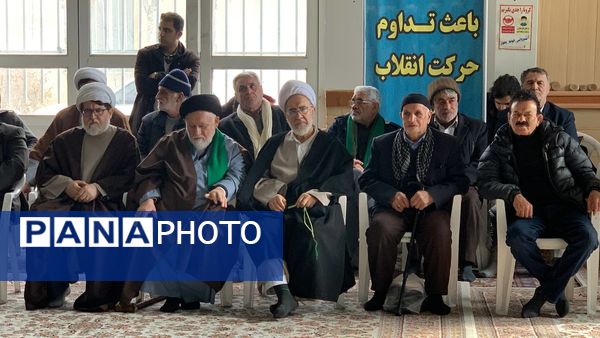 گرامیداشت سالروز تشییع ۳۱ شهید شهرستان شیروان در مصلی این شهر